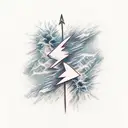 Lightning Bolt tattoo design idea