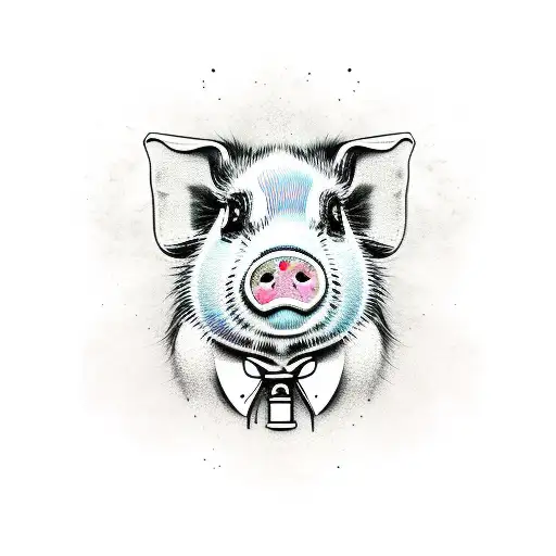 ginea pig tattoo design idea