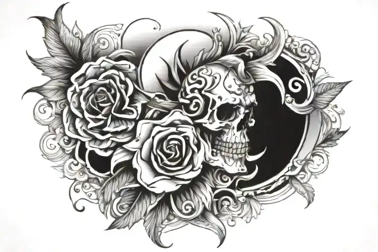 eternal tattoo design idea