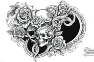 eternal tattoo design idea