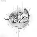 ttes espadas  tattoo design idea