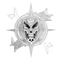 tres espadas  tattoo design idea