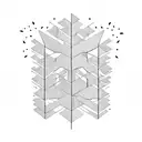 family tree of mother, father, grandmother, grandfather, daughter amd brother tattoo design idea