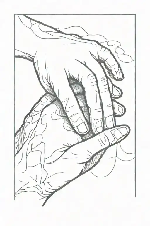 "I'm begging for you to take my hand / Wreck my plans / That's my man." tattoo design idea