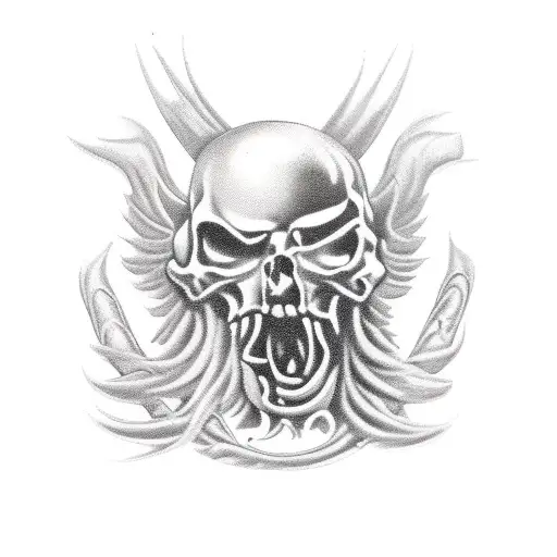 Панк-рок, немецкая овчарка, motorhead, rock and roll, tattoo design idea