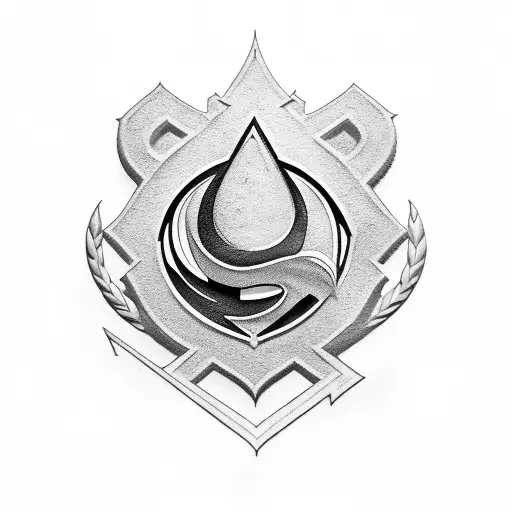 Warner brothers logo but with MB instead of WB tattoo design idea