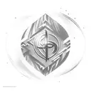 Warner brothers logo but with MB instead of WB tattoo design idea