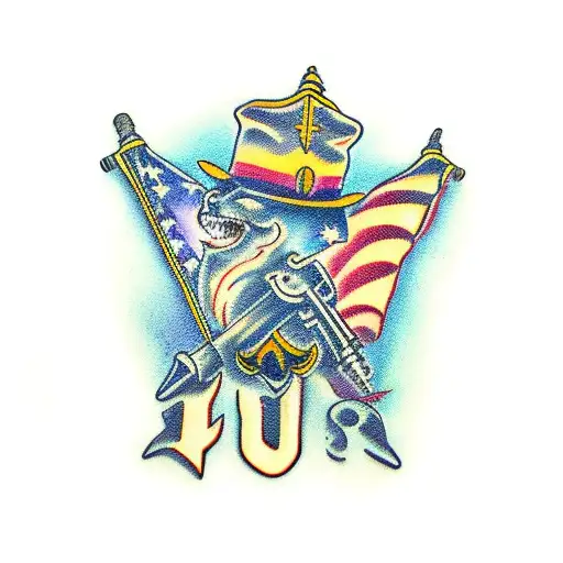 calling Baton Rouge country song tattoo design idea