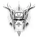 thor tattoo design idea