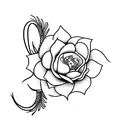 Capricorn january birth flower sullivan tattoo design idea
