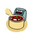 cooking poke tattoo design idea