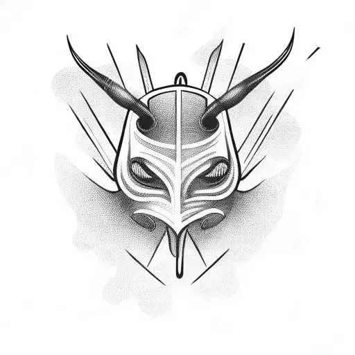 hook tattoo design idea