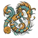 kokopelli scorpio sleeve tattoo tattoo design idea