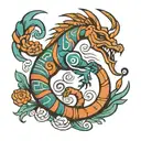 kokopelli scorpio sleeve tattoo tattoo design idea