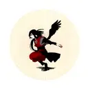 Itachi Uchiha and crows tattoo design idea