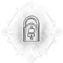 pADLOCK tattoo design idea