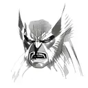 Wolverine from the x-men tattoo design idea