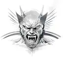 Wolverine from the x-men tattoo design idea