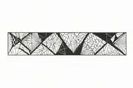 diamond tattoo design idea