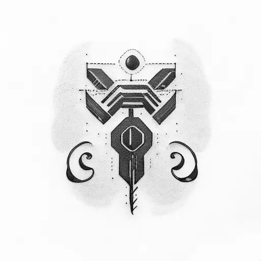 semi colon tattoo design idea