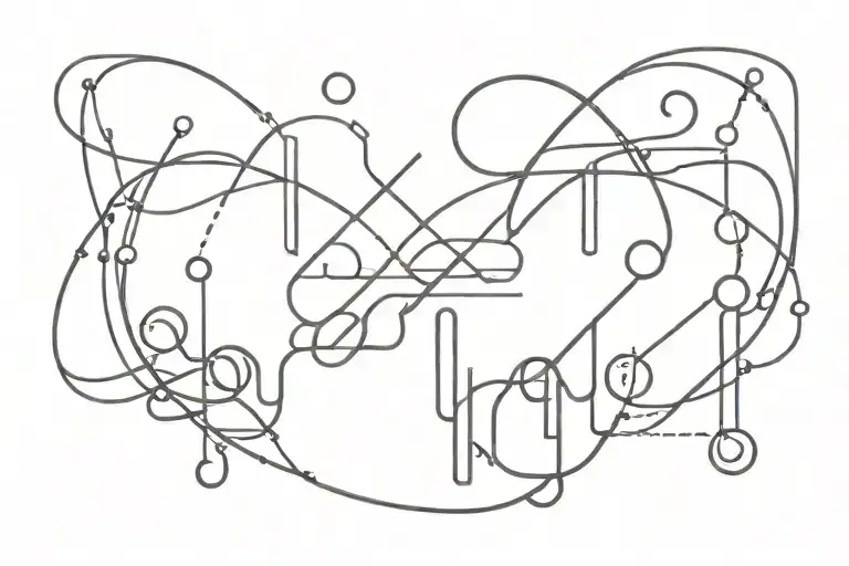 808, Emitting sound tattoo design idea
