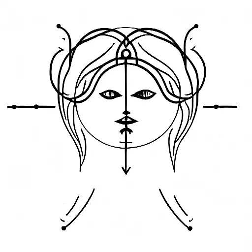 gemini tattoo design idea