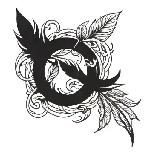 laurel wreath that symbolizes victory tattoo design idea