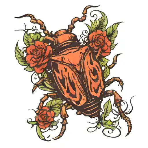 Bug Bounty 4x4 tattoo design idea