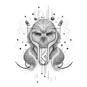 track and field  tattoo design idea