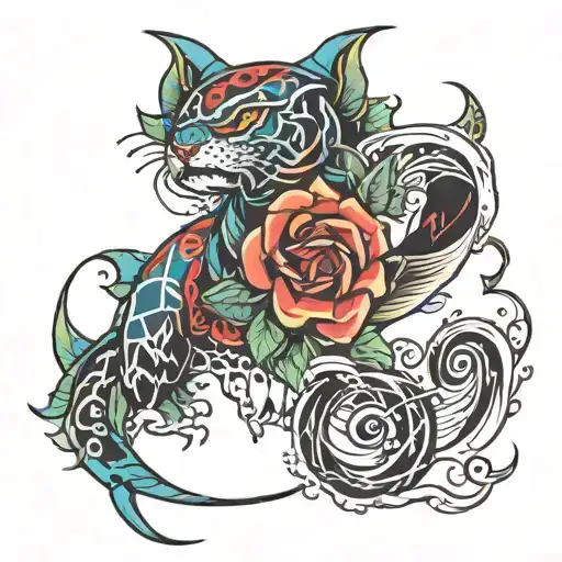 jj tattoo design idea