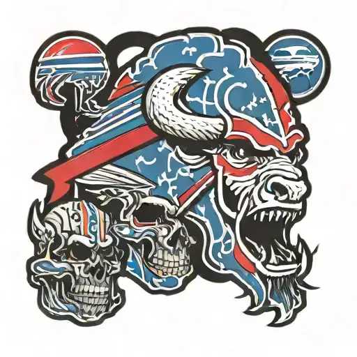 Buffalo bills tattoo design idea