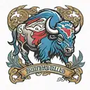 Buffalo bills tattoo design idea