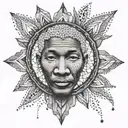 Mandela   tattoo design idea