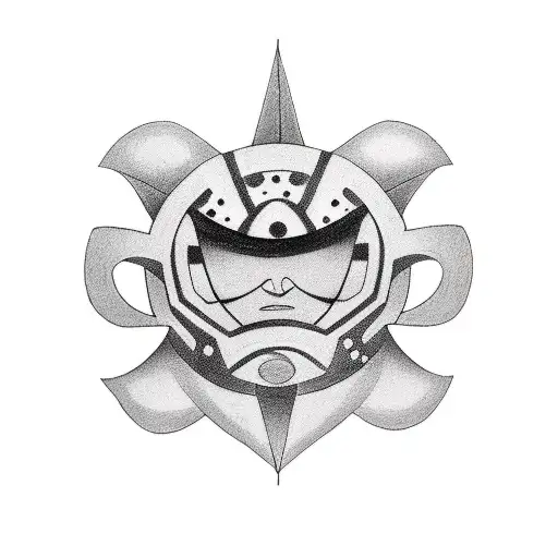 Incorporate the star-shaped mole of Jojo from Jojo's Bizarre Adventure into a tattoo that represents your own unique identity. tattoo design idea