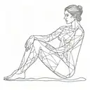 Burning Man protest tattoo design idea