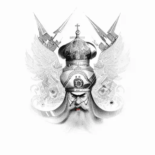 Russian Orthodox  tattoo design idea