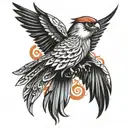 thunderbird tattoo design idea