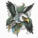 thunderbird tattoo design idea