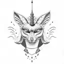 anubis fighting horus tattoo design idea