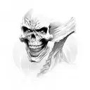skeletor tattoo design idea