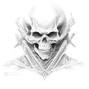 skeletor tattoo design idea