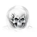 skeletor tattoo design idea