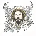 post malone i fall apart tattoo design idea