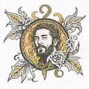 post malone i fall apart tattoo design idea
