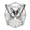 memorial tattoos with quotes tattoo design idea