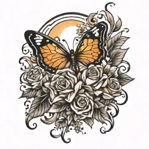 one more light tattoo design idea