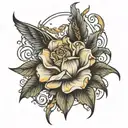 one more light tattoo design idea