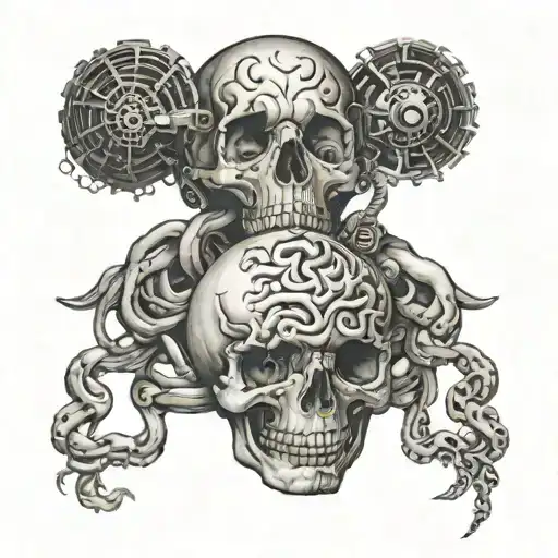 Overthinking tattoo design idea