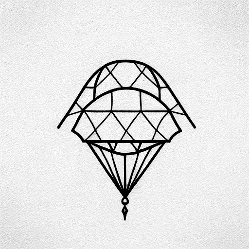 ufo tattoo design idea