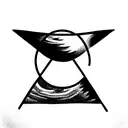 ufo tattoo design idea